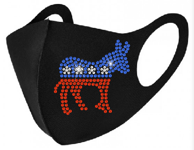Face Mask - Democratic Donkey